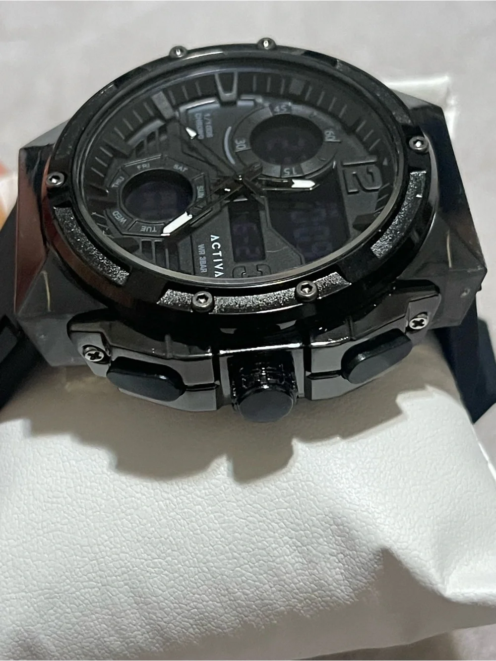Activa Virtux X Invicta Analog & Digital Men's Watch - 51mm. Black , new